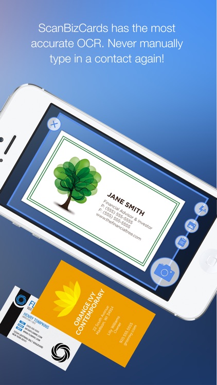 ScanBizCards Business Card Reader