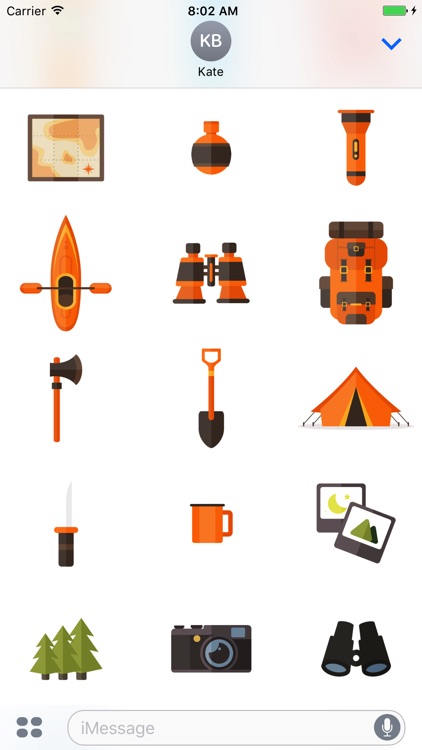 Camping - Stickers for iMessage