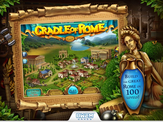 Cradle of Rome на iPad