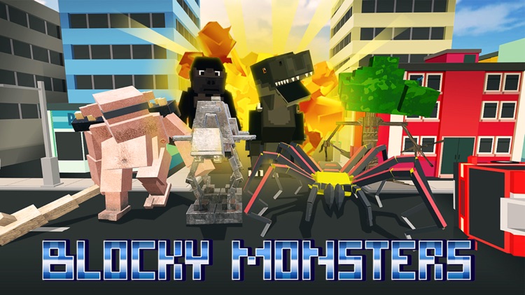 Blocky Monsters Smash Full