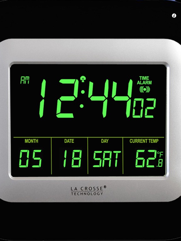 iDigital Desk Clock - Clean, Clear To the Pointのおすすめ画像4