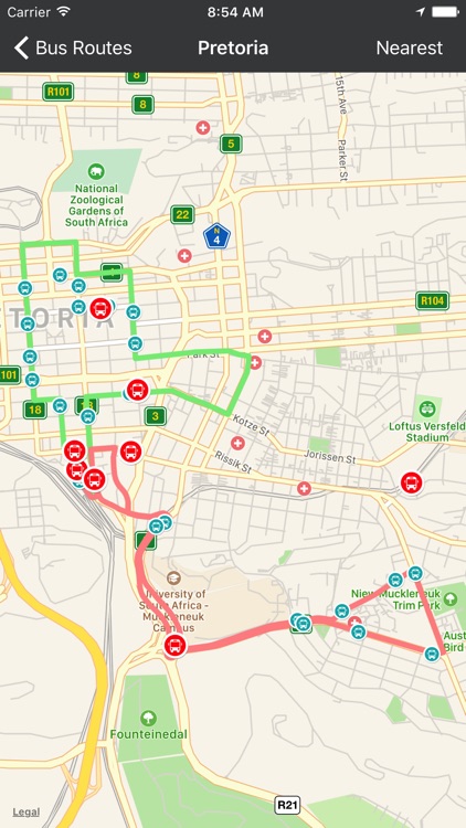 GTBuddy Bus Routes 4 Gautrain