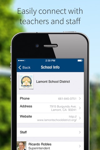 Lamont School District screenshot 2