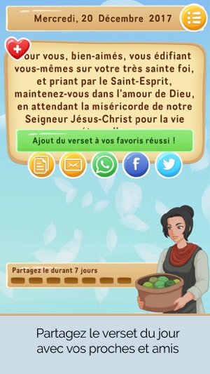 Verset Biblique Quotidien Dans L App Store