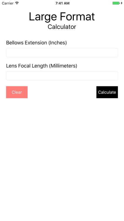 Large Format Calculator