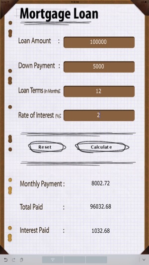 Home Loan Calc HD