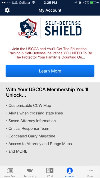 USCCA Concealed Carry App