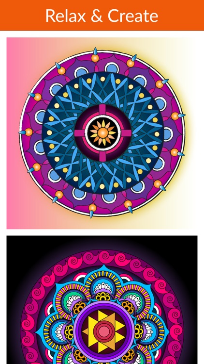 Mandala Coloring Book - Adults Coloring Book Relax by Diego Torres