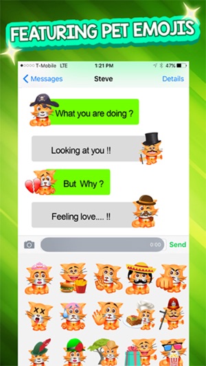 PetMoji - Kitty Emoji & Stickers(圖4)-速報App