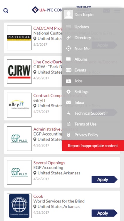 UA-PTC Connect