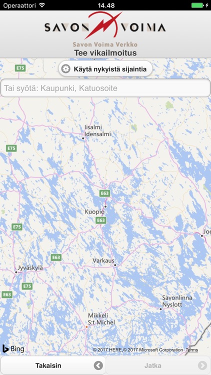 Savon Voiman häiriötiedote