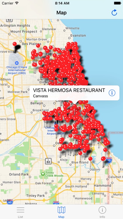 Chicago Food Inspections - Restaurant Insp. Scores