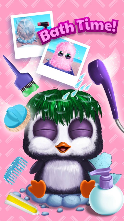 Baby Animal Hair Salon 3 - Newborn Hatch & Haircut screenshot-4