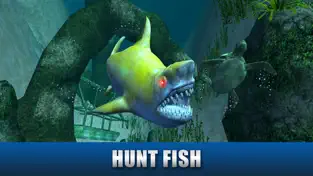 Screenshot 2 Megalodon Monster Shark Simulator iphone