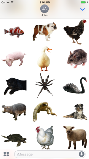 Fun Animals Stickers(圖2)-速報App