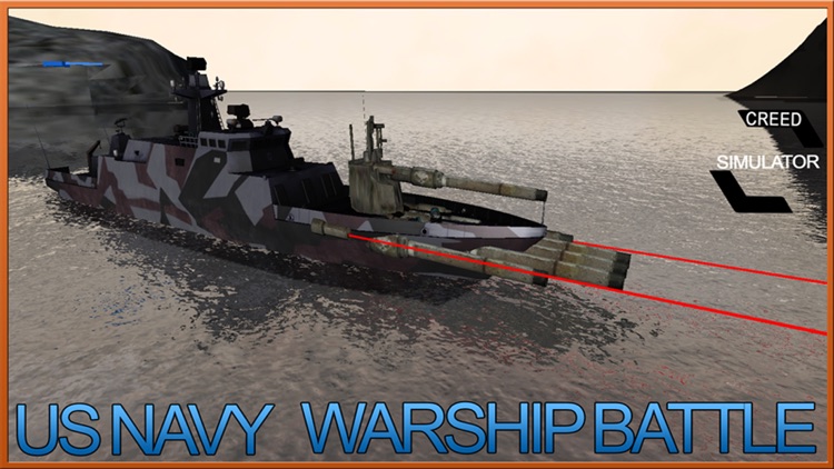 Navy Warship Gunner Fleet - WW2 War Ship Simulator screenshot-4