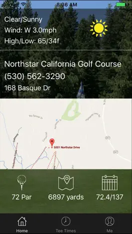 Game screenshot Northstar CA Golf Tee Times apk