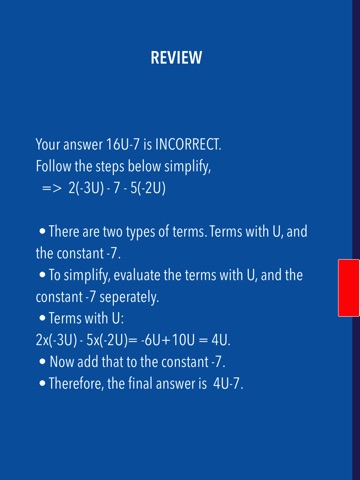 Algebra - Practice and prep screenshot 4