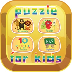 Activities of Puzzles learning for kids and toddler