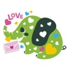 Colorful Elephant Sticker