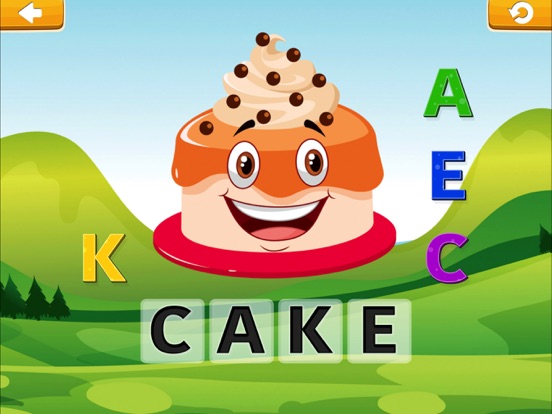 Smart Baby! Food ABC Learning Kids Games for girls screenshot 2