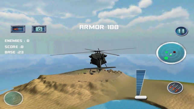 Helicopter Gunship Combat Fire Lands(圖3)-速報App