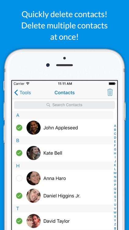 Delete Contacts + Duplicates