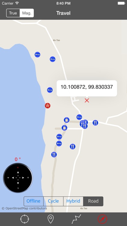 KO TAO (THAILAND) – GPS Travel Map Navigator screenshot-4