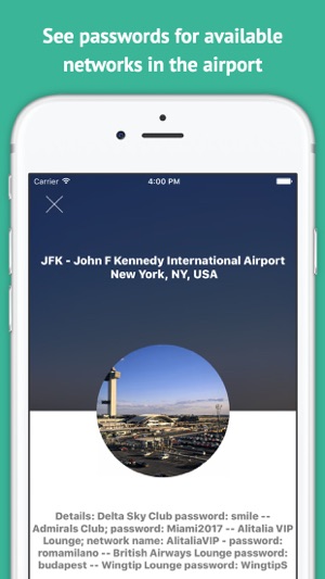 Travel Hackr - Airport Wifi and Lounge Passwords(圖2)-速報App