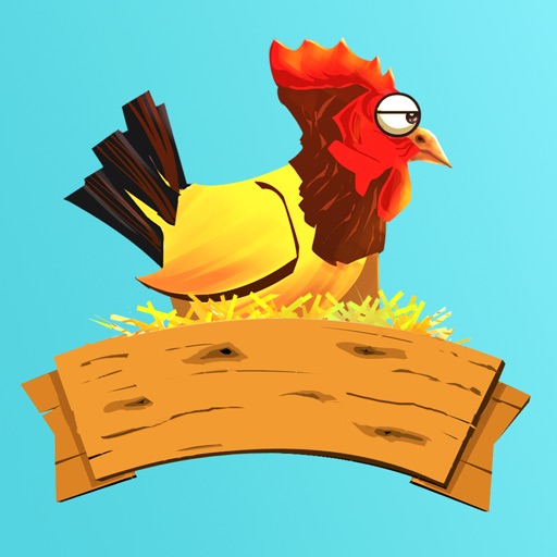 Flappy Hen - A Clone of the Original Bird Game iOS App