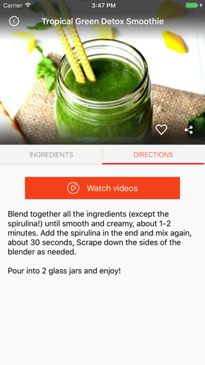 Healthy Fruit Juices, Smoothie Recipes & Cookbook(圖3)-速報App