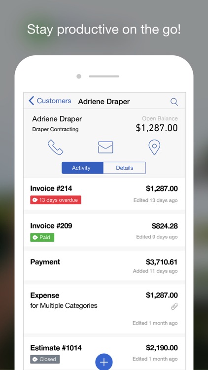 QuickBooks Accounting: Invoice, Estimate & Expense screenshot-4