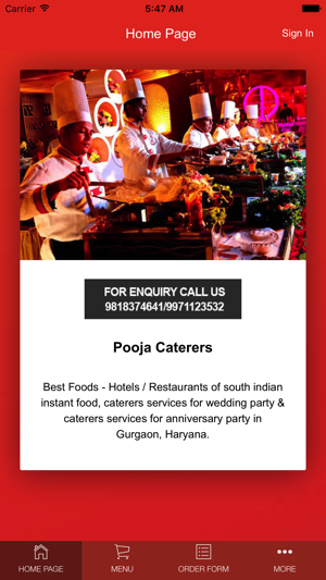 Pooja Caterer(圖1)-速報App