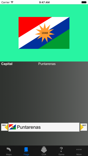 Costa Rica Province Maps, Flags, Capitals(圖4)-速報App