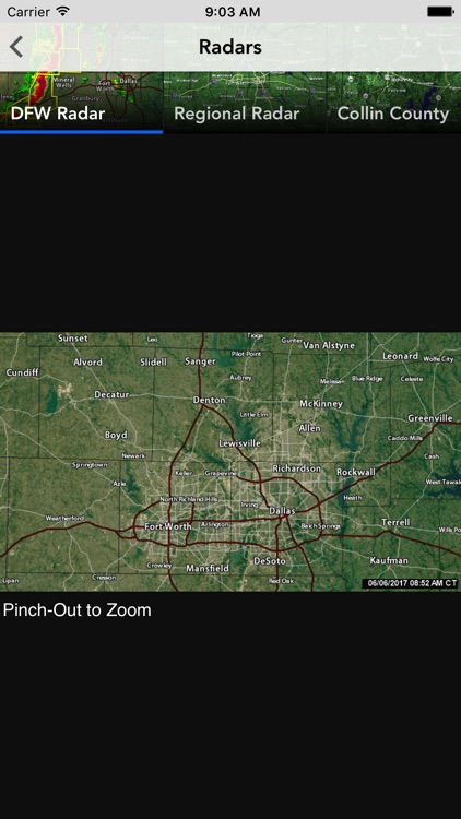WFAA-North Texas News, Weather screenshot-4