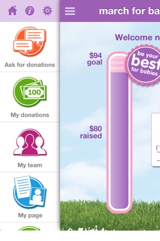 March for Babies for iPhone screenshot 2