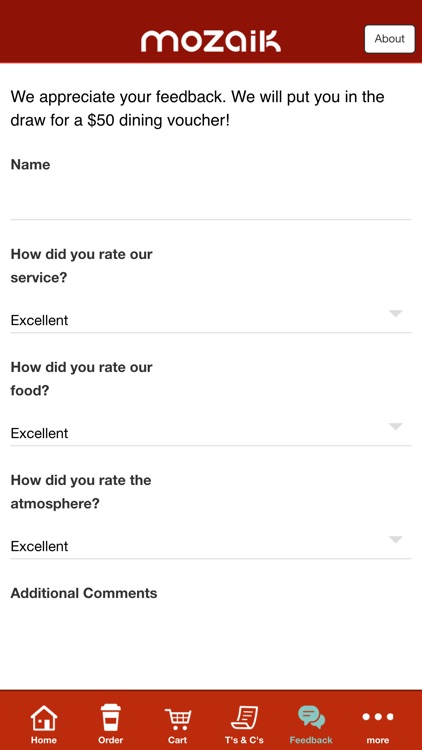 Mozaik Constellation Catering screenshot-3