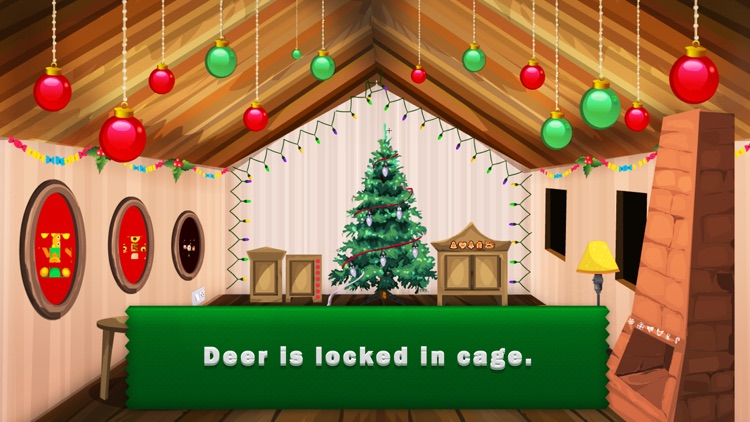 Can You Help Christmas Deer Escape?