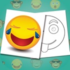 Emojis coloring book - Paint funny emoticons