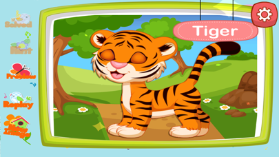 English Animal Zoo Puzzles - ABC First Words screenshot 3