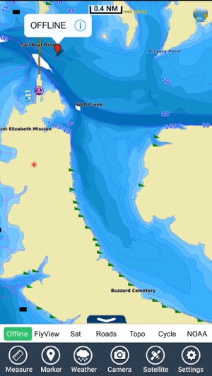 Grand Lake o the Cherokees HD - GPS Map Navigator(圖2)-速報App