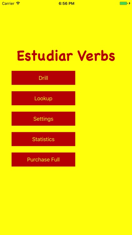 Estudiar Verbs