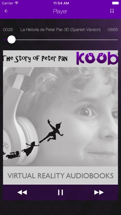 Koob -Virtual Reality Audiobo screenshot 3