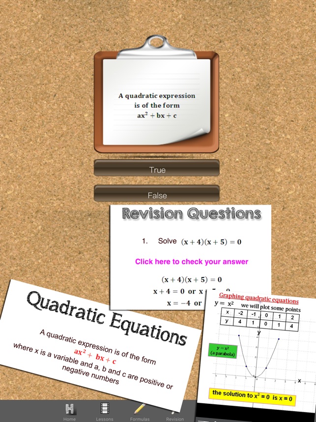 Quadratic Equations Maths(圖5)-速報App