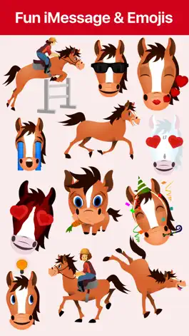 Game screenshot Horse Emoji - Fun Mojis & Stickers mod apk