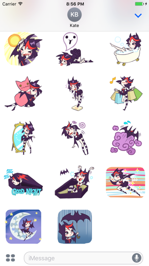 Vampire Lili Sticker Pack(圖4)-速報App