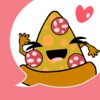Cheesy Pizza Emoji & Stickers for Imessage