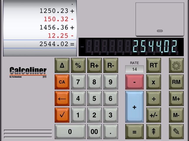 CalcolinerPro - The professional tape calculator(圖2)-速報App