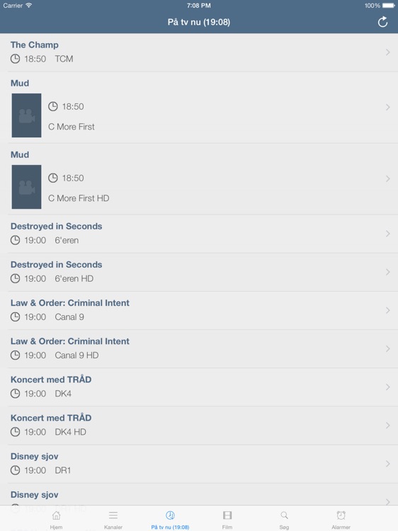 Fjernsyn i Danmark til iPad screenshot-3