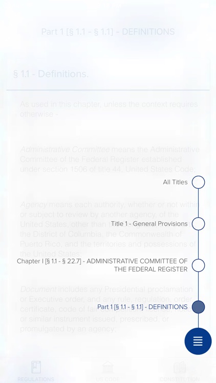 GovRegs: US Constitution, laws, & regulations